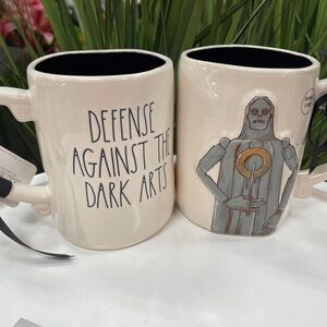 RAE DUNN Harry Potter Defense Against the Dark Arts Doublesided ceramic NWT